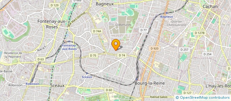 localisation de l'entreprise HAWKS METHOD à BAGNEUX