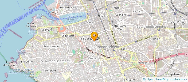 localisation de l'entreprise HAWP à MARSEILLE