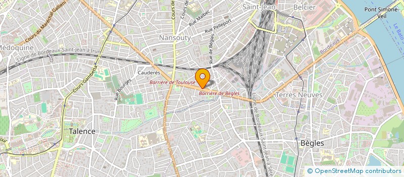 localisation de l'entreprise HAWWAH  BORDEAUX