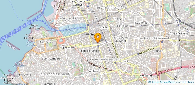 localisation de l'entreprise HAX OR DIFFUSION à MARSEILLE