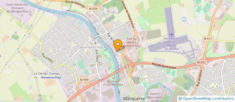 localisation de l'entreprise HAXONEO à WAMBRECHIES