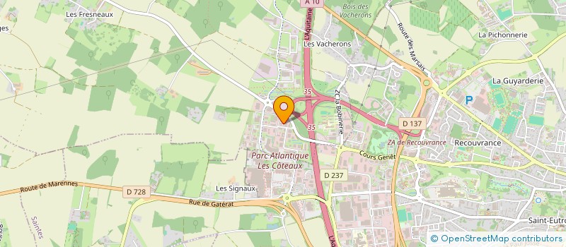 localisation de l'entreprise HAY  SAINT-GEORGES-DES-COTEAUX