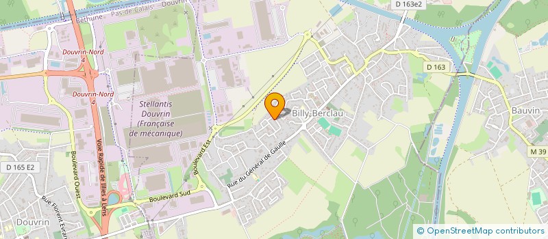 localisation de l'entreprise HAY CONSULT  BILLY-BERCLAU