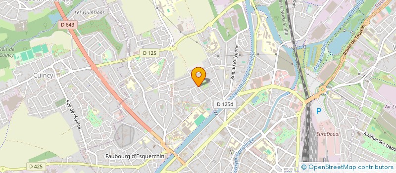 localisation de l'entreprise HAY DISTRIBUTION  DOUAI