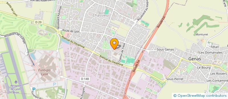 localisation de l'entreprise HAY INVESTISSEMENT  CHASSIEU