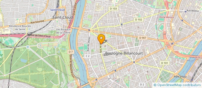 localisation de l'entreprise HAY PATRIMOINE à BOULOGNE-BILLANCOURT