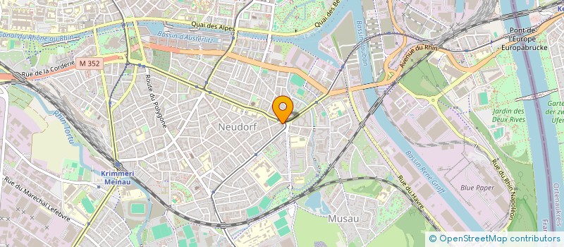 localisation de l'entreprise HAYA à STRASBOURG
