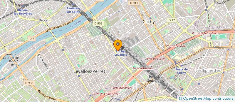 localisation de l'entreprise HAYA MOUCHKA DE LEVALLOIS à LEVALLOIS-PERRET