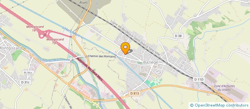 localisation de l'entreprise HAYAH  BAZIEGE