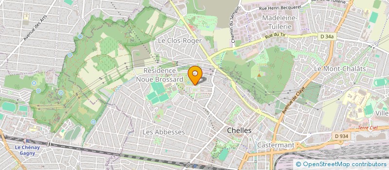 localisation de l'entreprise HAYALIMDEKI YEMEKLER  CHELLES