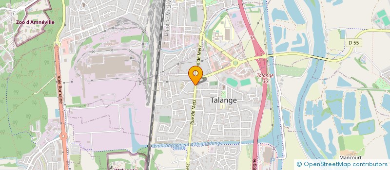 localisation de l'entreprise HAYANGE 1 à TALANGE