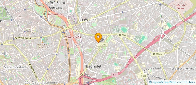 localisation de l'entreprise HAYANUKA à BAGNOLET