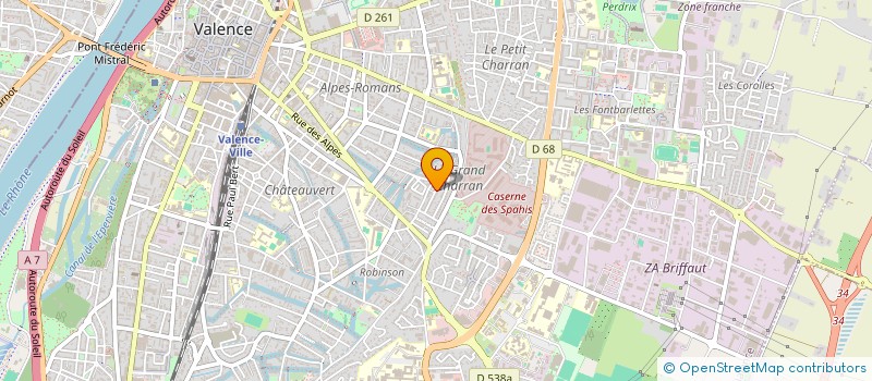 localisation de l'entreprise HAYASTAN  VALENCE