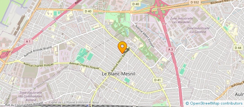 localisation de l'entreprise HAYATI à LE BLANC-MESNIL