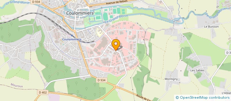 localisation de l'entreprise HAYCE à COULOMMIERS