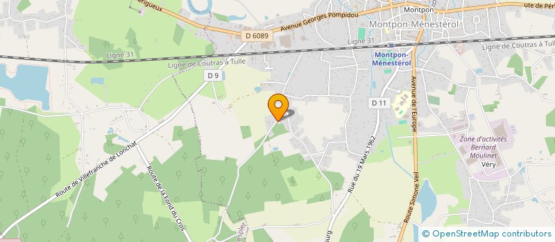 localisation de l'entreprise HAYDEE 1821  MONTPON-MENESTEROL