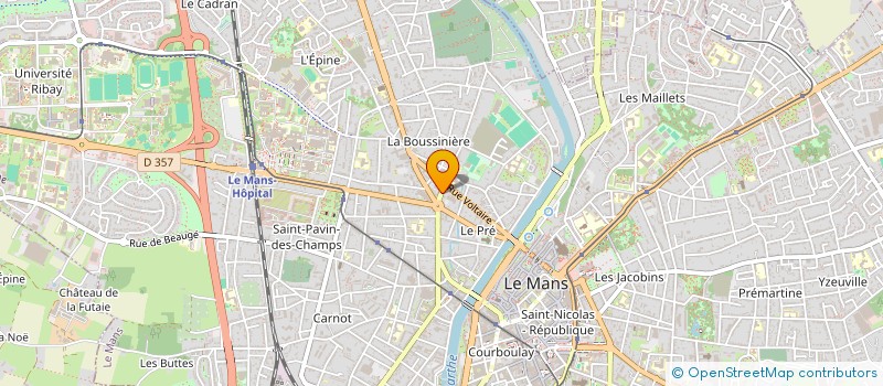 localisation de l'entreprise HAYDEN DRIVERS  LE MANS