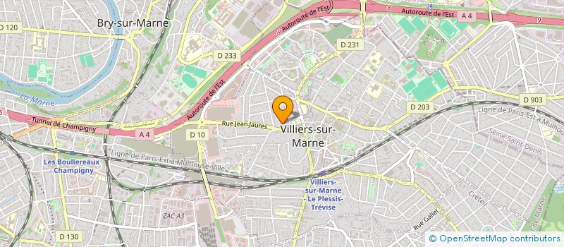 localisation de l'entreprise HAYDILENA  VILLIERS-SUR-MARNE