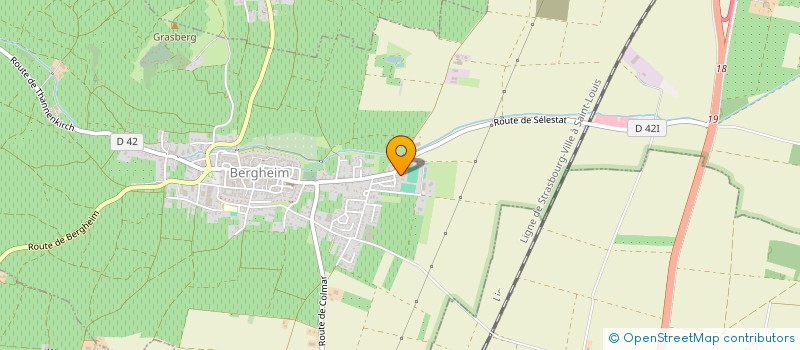 localisation de l'entreprise HAYE INVEST  BERGHEIM