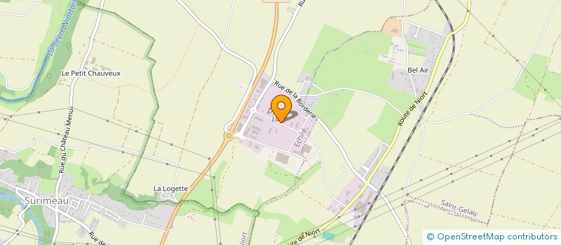 localisation de l'entreprise HAYE JARRIAU  ECHIRE