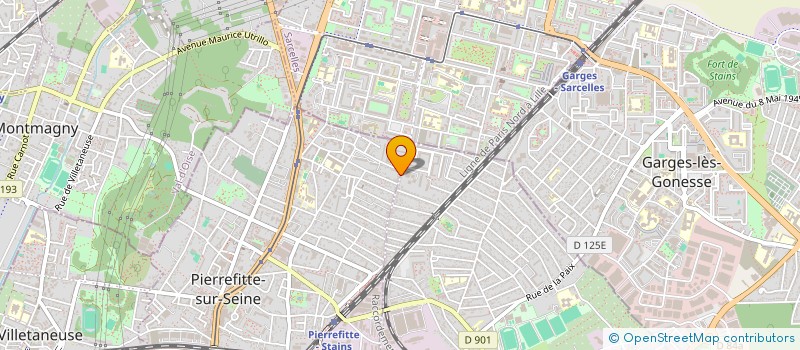 localisation de l'entreprise HAYE VISION à PIERREFITTE-SUR-SEINE