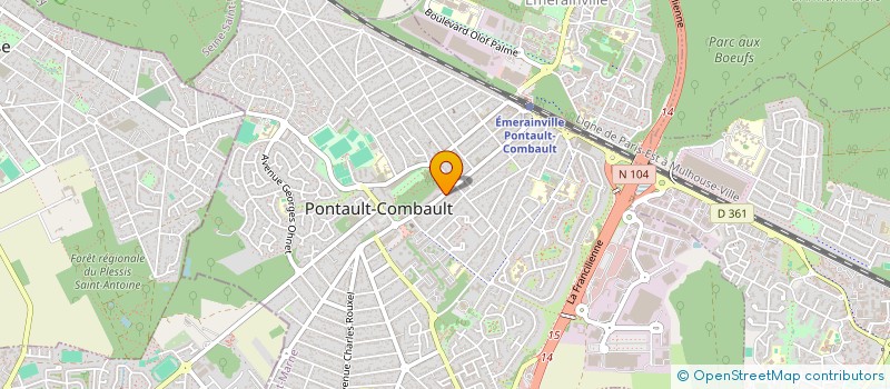 localisation de l'entreprise HAYEM à PONTAULT-COMBAULT