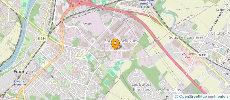 localisation de l'entreprise HAYES ET CO  HERBLAY-SUR-SEINE