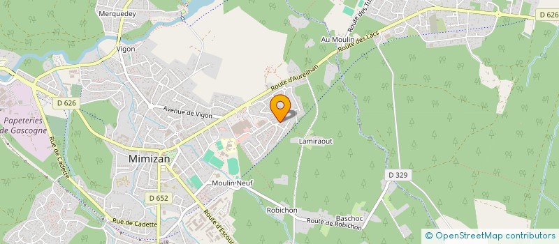 localisation de l'entreprise HAYES KEITH ET LUBA  AUREILHAN