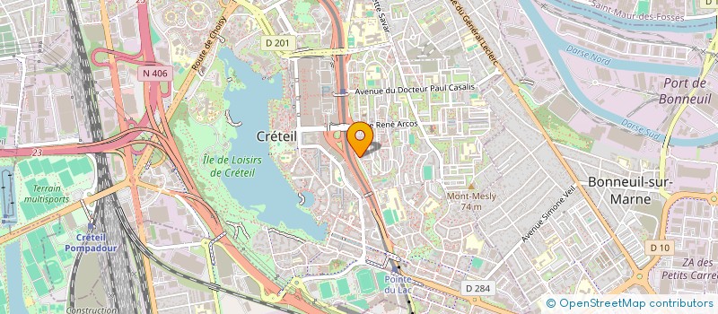 localisation de l'entreprise HAYET DRIVING  CRETEIL