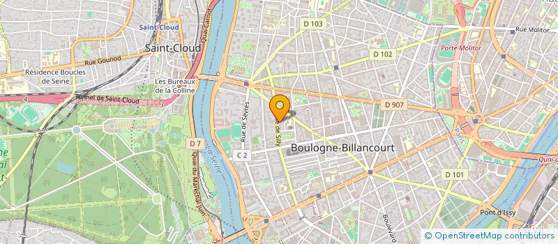 localisation de l'entreprise HAYKEEN à BOULOGNE-BILLANCOURT