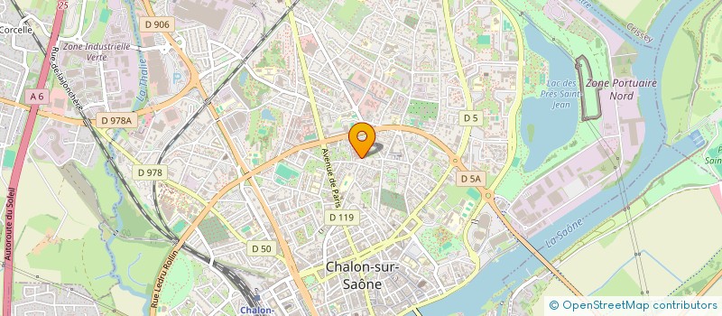 localisation de l'entreprise HAYKO IMMOBILIER à CHALON-SUR-SAONE