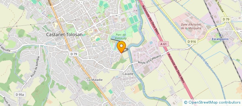 localisation de l'entreprise HAYKOS à CASTANET-TOLOSAN