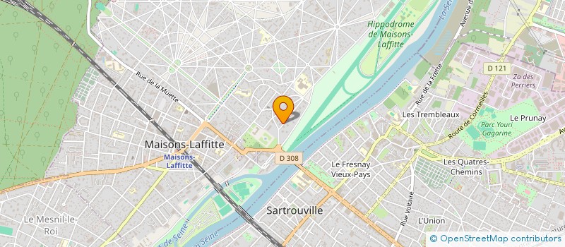 localisation de l'entreprise HAYLA  MAISONS-LAFFITTE