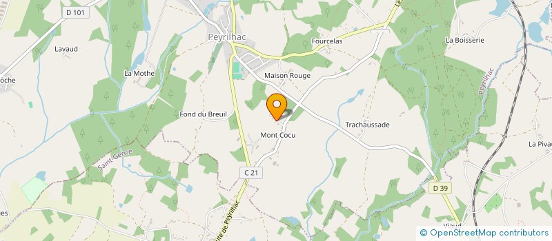 localisation de l'entreprise HAYLLO DIFFUSION à PEYRILHAC