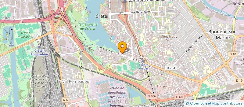 localisation de l'entreprise HAYOT CHARLES CONSEILS  CRETEIL