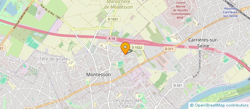 localisation de l'entreprise HAYQ  MONTESSON