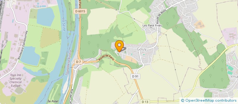 localisation de l'entreprise HAYS  QUEVREVILLE-LA-POTERIE