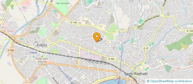 localisation de l'entreprise HAYTEK HOLDING  FREJUS