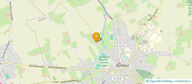 localisation de l'entreprise HAZ WE DANCE  HAZEBROUCK