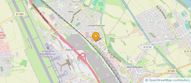 localisation de l'entreprise HAZAH  SAINT-LOUIS