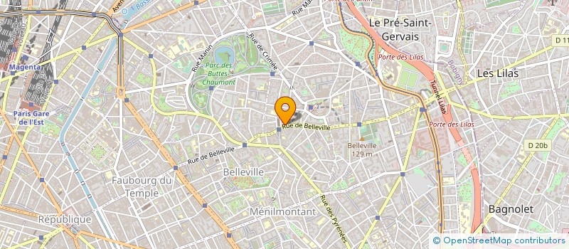 localisation de l'entreprise HAZAL  PARIS