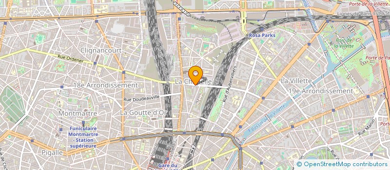 localisation de l'entreprise HAZAL  PARIS