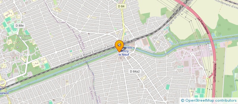 localisation de l'entreprise HAZAL  VILLEPARISIS