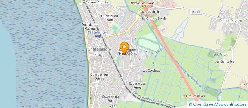 localisation de l'entreprise HAZAN ARCHI  SAINT-VIVIEN