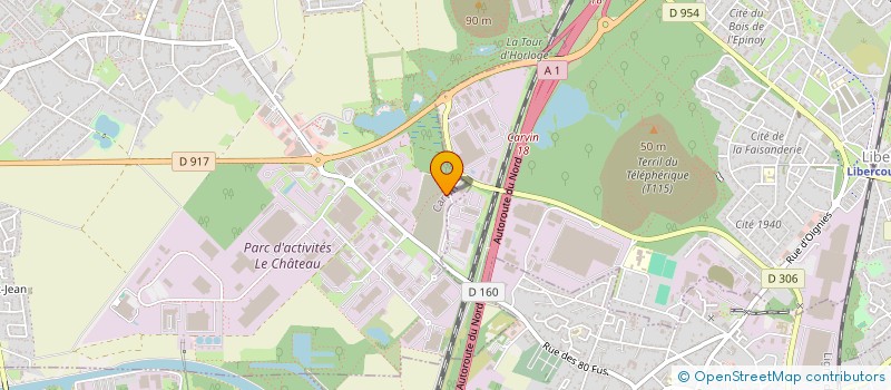 localisation de l'entreprise HAZE CARS à CARVIN