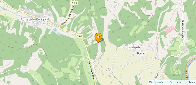 localisation de l'entreprise HAZEBROUCQ  AURIAC-DU-PERIGORD