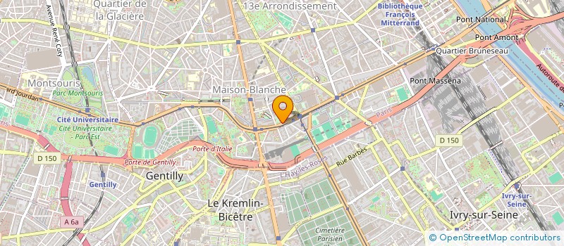 localisation de l'entreprise HAZELINE  PARIS