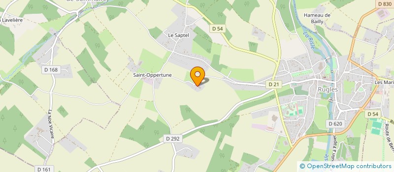 localisation de l'entreprise HAZENBERG  RUGLES