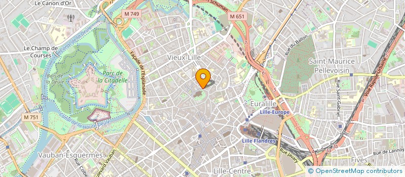 localisation de l'entreprise HAZIEL à LILLE