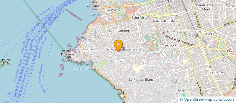 localisation de l'entreprise HAZILO à MARSEILLE